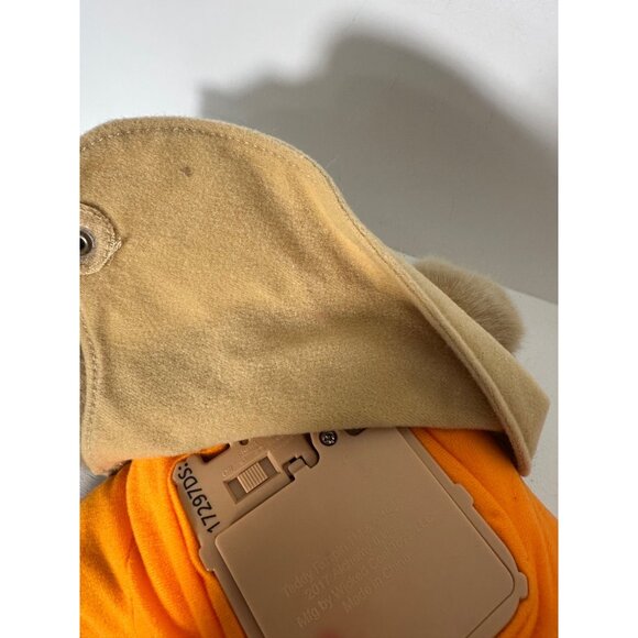 Vintage Teddy Ruxpin Interactive Plush Bear 2017 Alchemy  Tan & Orange works - Picture 6 of 7